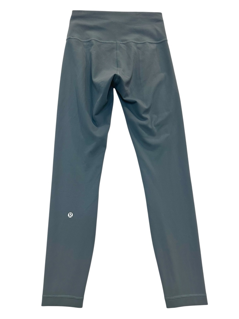 Lululemon Wunder Train HR Tight 25" Everlux Chambray Grey Blue Size 6